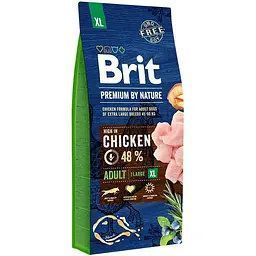 Сухий корм для собак Brit Premium XL гігантських порід вагою від 45 з куркою 15 кг 170832/6512 фото