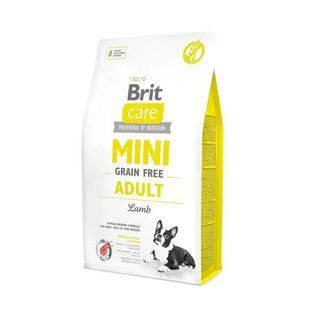 Корм сухий Brit Care Grain Free Mini Adult Lamb для дорослих собах мініатюрних порід з ягням 2 кг 170772/0121 фото