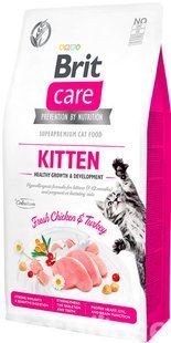 Сухий корм для кошенят Brit Care Cat GF Kitten HGrowth & Development 7кг 171277/0662 фото