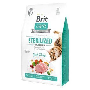 Сухий корм для котів Brit Care Cat Grain Free Sterilized Urinary Health курка 2 кг 171285/0723 фото
