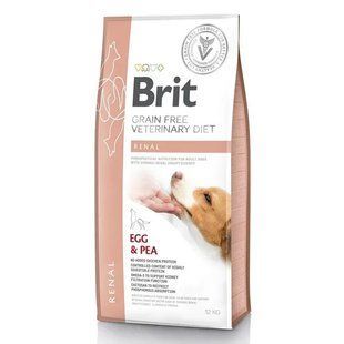 Cухий корм для собак Brit Grain Free Veterinary Diet Renal 12 кг - яйце 170949/8196 фото
