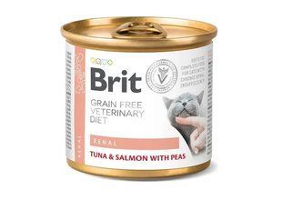 Вологий корм для котів Brit VetDiets Renal 200 г - тунець та лосось 100714/9870/6 фото