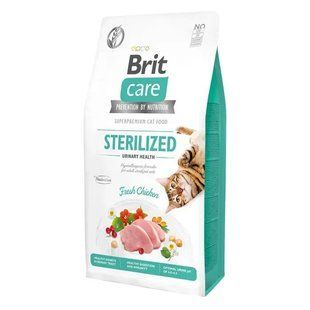 Сухий корм для котів Brit Care Cat Grain Free Sterilized Urinary Health курка 7 кг 171285/0723 фото