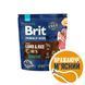 Корм сухий Brit Premium Dog Sensitive Lamb для собак з чутливим травленням з ягням 1 кг 170843/6628 фото 1
